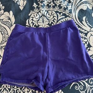 Aritzia Purple Pajama Shorts